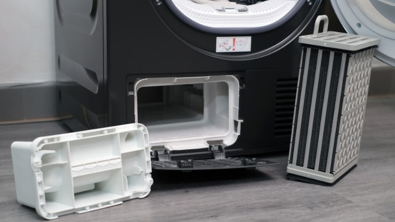 Bình ngưng tụ của máy giặt sấy Samsung