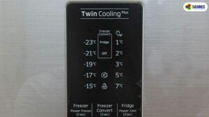 Minh họa bộ điều khiển cửa gió (damper) của tủ lạnh Samsung