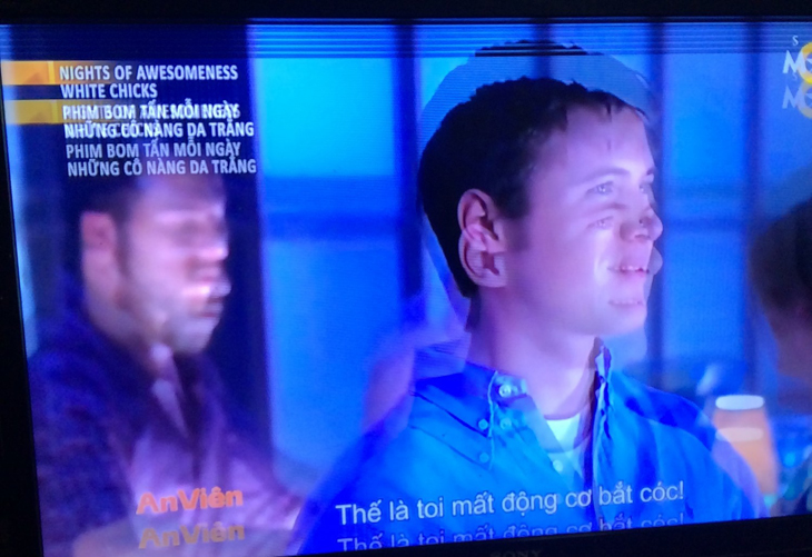 Tivi Samsung bị chồng hình bóng mờ ghosting