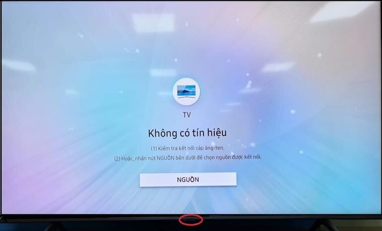 Tivi Samsung không nhận tín hiệu