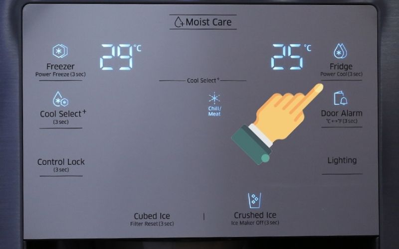 Tủ lạnh Samsung báo lỗi PC