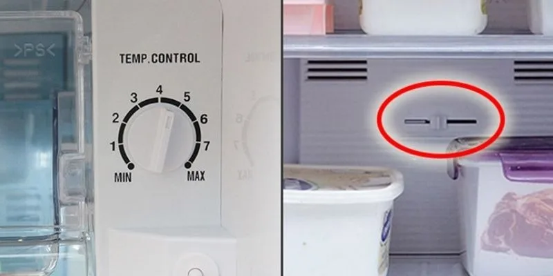 Điều chỉnh nhiệt độ tủ lạnh Samsung phù hợp với tủ lạnh side by side không lạnh ngăn đá