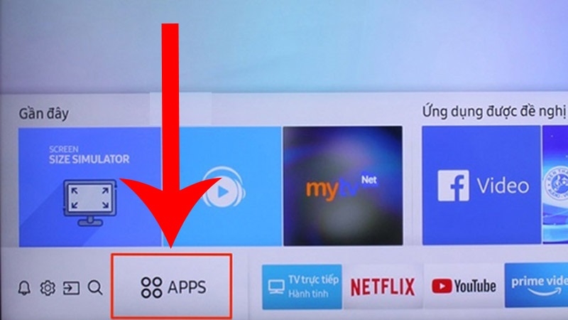 Reset lại TV Samsung trên hệ điều hành Tizen OS để khắc phục lỗi ứng dụng